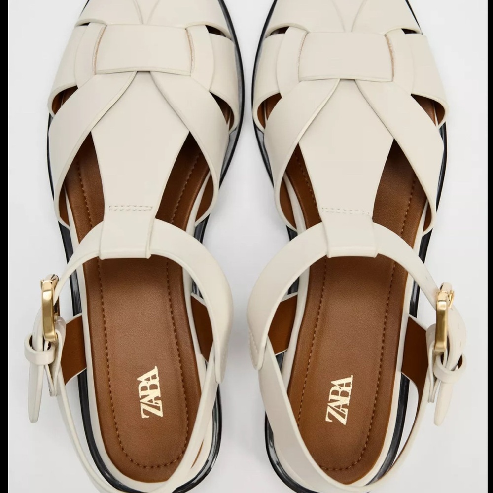 Zara Fisherman Sandals